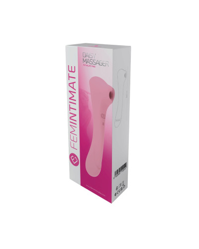 Вакуумний кліторальний стимулятор Femintimate Daisy Massager Pink - Фото №5