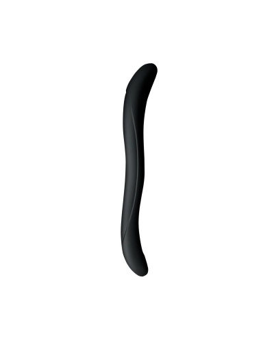 Двойной фаллоимитатор Wooomy Twoooney Semirealistic Double Dong Black, диаметр 3 и 3,8 см - Фото №1
