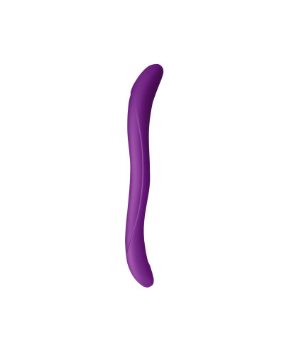 Подвійний фалоімітатор Wooomy Twoooney Semirealistic Double Dong Purple, діаметр 3 та 3,8 см - Фото №1