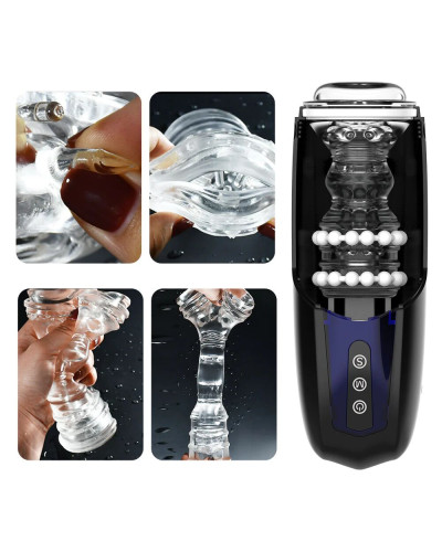 Інтерактивний смарт мастурбатор Magic Motion Xone, імітація фрикцій, 10 режимів, кнопка турбо - Фото №5