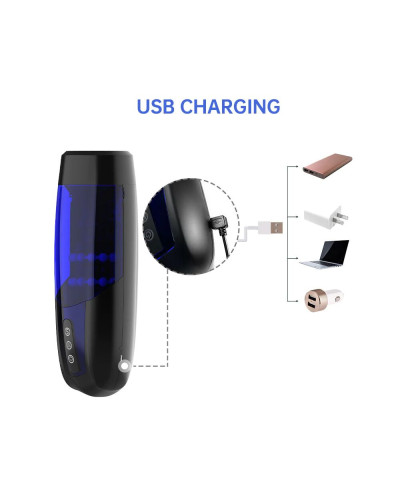 Інтерактивний смарт мастурбатор Magic Motion Xone, імітація фрикцій, 10 режимів, кнопка турбо - Фото №6
