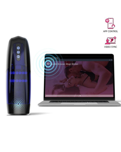 Інтерактивний смарт мастурбатор Magic Motion Xone, імітація фрикцій, 10 режимів, кнопка турбо - Фото №9