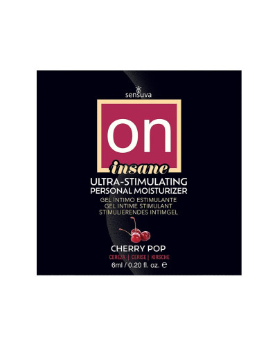 Пробник Sensuva - Ultra-Stimulating On Insane Cherry Pop (6 мл) - Фото №1