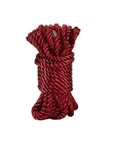 Розкішна мотузка для Шибарі Zalo Bondage Rope Red - Фото №1