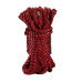 Розкішна мотузка для Шибарі Zalo Bondage Rope Red - Фото №1