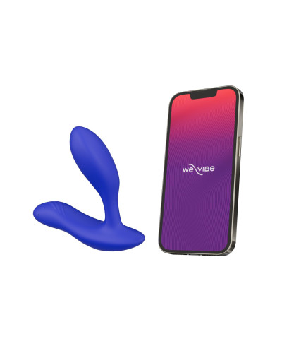 Смарт-вибромассажер простаты We-Vibe Vector+ ROYAL BLUE, пульт ДУ, регулируемый угол наклона - Фото №2