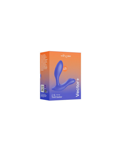 Смарт-вибромассажер простаты We-Vibe Vector+ ROYAL BLUE, пульт ДУ, регулируемый угол наклона - Фото №8