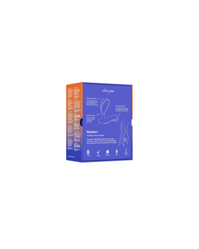 Смарт-вибромассажер простаты We-Vibe Vector+ ROYAL BLUE, пульт ДУ, регулируемый угол наклона - Фото №9