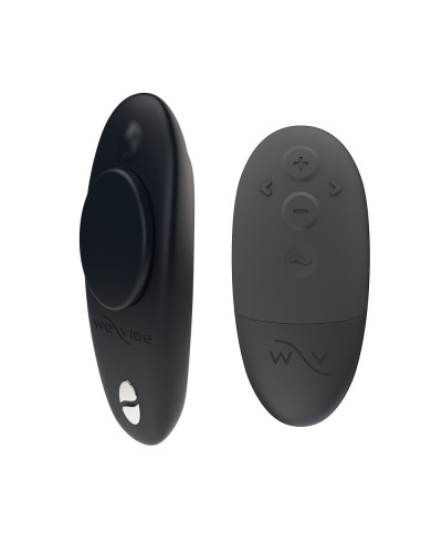 Смарт-вібратор у трусики We-Vibe Moxie+ Satin Black, оновлений пульт ДК - Фото №1