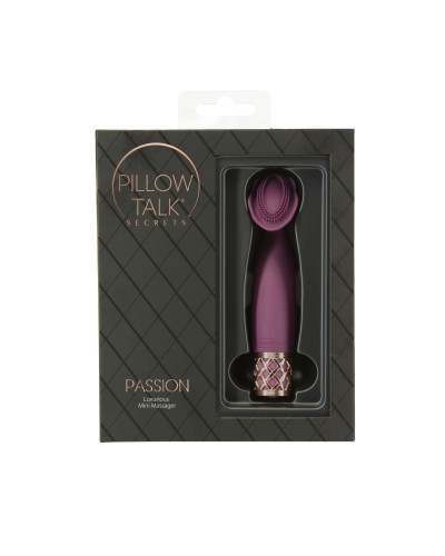 Кліторальний вібратор Pillow Talk Secrets - Passion - Clitoral Vibrator, 3 стимулюючі зони - Фото №6