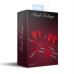 Набор для БДСМ 3 в 1 Feral Feelings BDSM Kit 3 Red, red, наручники, поножи, крестовина - Фото №2