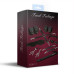 Набор Feral Feelings BDSM Kit 7 Black, наручники, поножи, коннектор, маска, паддл, кляп, зажимы - Фото №2