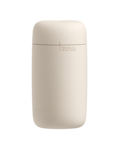 Мастурбатор TENGA PUFFY LATTE BROWN, ультрамягкий материал, многоразовый, сквозной - Фото №1