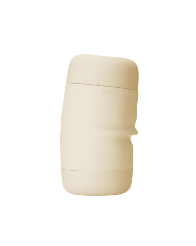 Мастурбатор TENGA PUFFY LATTE BROWN, ультрамягкий материал, многоразовый, сквозной - Фото №5