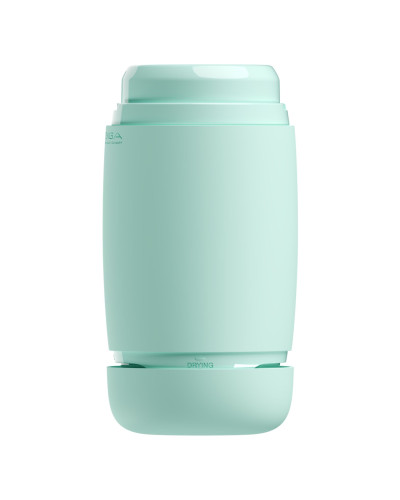 Мастурбатор TENGA PUFFY MINT GREEN, ультрамягкий материал, многоразовый, сквозной - Фото №2