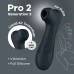 Вакуумний кліторальний стимулятор Satisfyer Pro 2 Generation 3 with Liquid Air Dark Grey - Фото №1