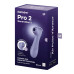 Вакуумний кліторальний стимулятор Satisfyer Pro 2 Generation 3 with Liquid Air Connect App Lilac - Фото №6