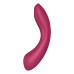 Вакуумный стимулятор с вибрацией Satisfyer Curvy Trinity 1 Red, игрушка 3в1 - Фото №2
