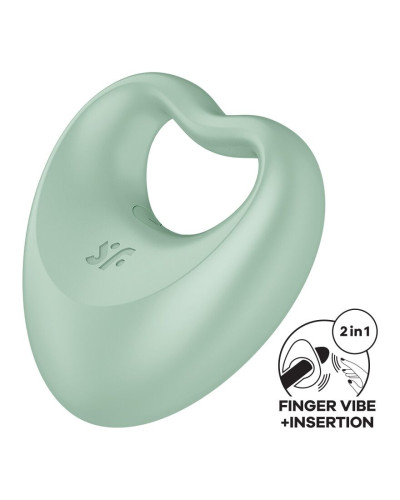 Вібратор на палець та ерекційне кільце 2в1 Satisfyer Perfect Pair 3 - Фото №1
