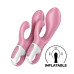 Вібратор-кролик надувний Satisfyer Air Pump Bunny 2 - Фото №1