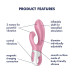 Вібратор-кролик надувний Satisfyer Air Pump Bunny 2 - Фото №4
