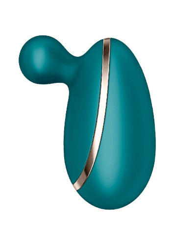 Вібратор для зовнішньої стимуляції Satisfyer Spot On 1 Green, гнучкий відросток - Фото №2