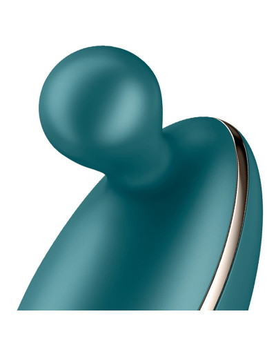 Вібратор для зовнішньої стимуляції Satisfyer Spot On 1 Green, гнучкий відросток - Фото №4