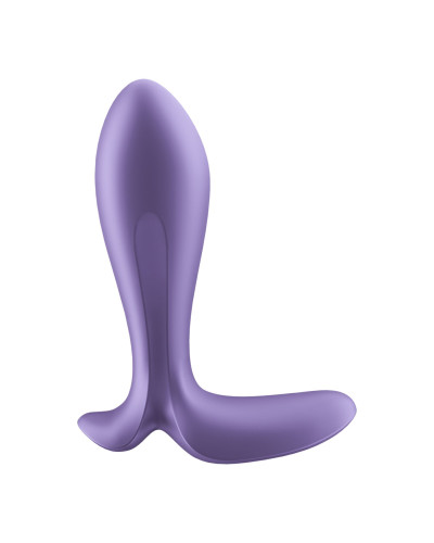 Анальна смарт-пробка з вібрацією Satisfyer Intensity Plug Purple - Фото №4