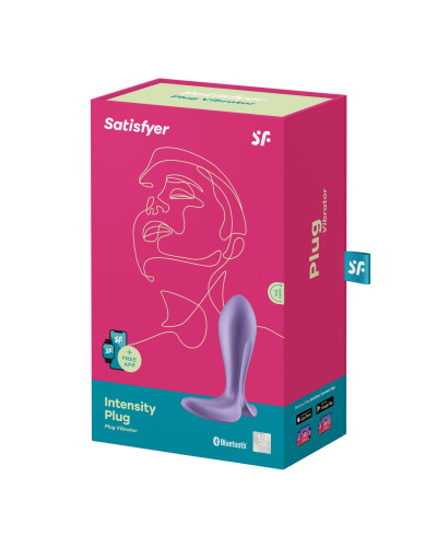 Анальна смарт-пробка з вібрацією Satisfyer Intensity Plug Purple - Фото №7