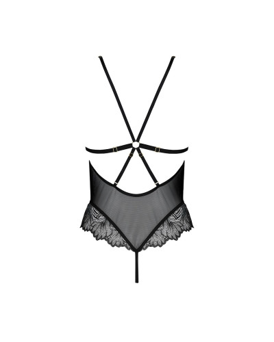 Боді Passion DELIENA BODY S/M, black - Фото №4