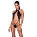 Боди-халтер из экокожи Passion JANNIES BODY L/XL black - Фото №1