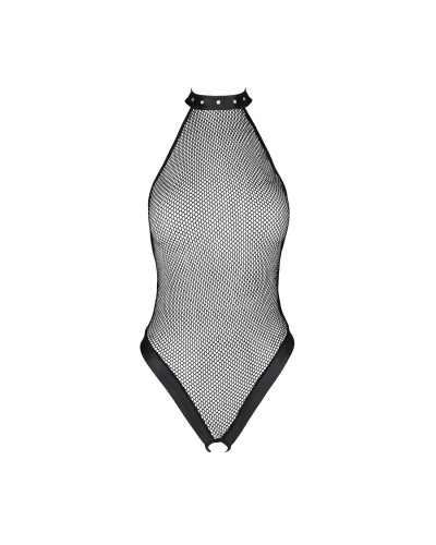 Боди-халтер с открытым доступом Passion MOONLIGHT BODY S/M black - Фото №3