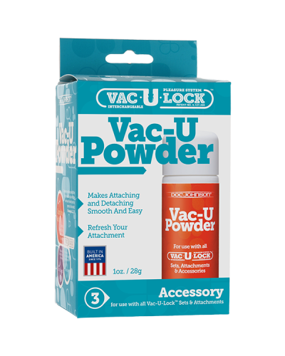 Пудра для кріплення Vac-U-Lock Doc Johnson Vac-U Powder - Фото №2