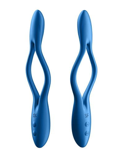 Універсальний гнучкий вібратор для пар Satisfyer Elastic Game Dark Blue - Фото №6