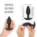 Анальна пробка Dorcel WAVY PLUG, діаметр 3 см, силікон - Фото №2