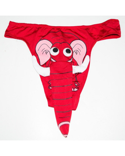 Мужские эротические трусы JSY Слоник с бивнями One Size - Фото №1