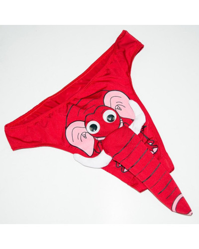 Мужские эротические трусы JSY Слоник с бивнями One Size - Фото №2