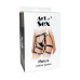 Кожаные гартеры Art of Sex - Melani Leather garters, Черные XS-M - Фото №4
