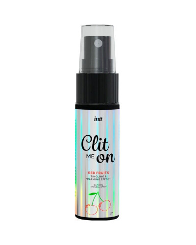 Збуджувальний спрей для клітора Intt Clit Me On Red Fruits Warming Effect 12 мл, зігріваючий ефект - Фото №2