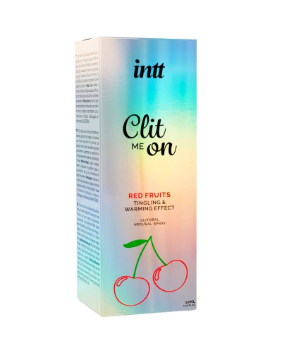 Збуджувальний спрей для клітора Intt Clit Me On Red Fruits Warming Effect 12 мл, зігріваючий ефект - Фото №3