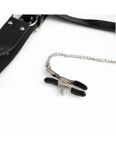 Бондажный набор с металлическим анальным крюком Art of Sex Beatrice Bondage set with anal hook № 3 - Фото №6