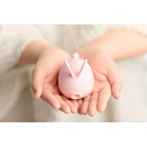 Вакуумний кліторальний стимулятор з вібрацією KISTOY Too Simple Pink