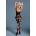 Бодістокінг Caprice Lingerie Model 11 One size Black, імітація панчіх, відкритий доступ - Фото №2