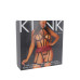 BDSM-костюм ученицы Leg Avenue Harness teddy & skirt L Black, портупея, мини-юбка, экокожа - Фото №5