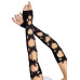 Митенки Leg Avenue Butterfly applique arm warmers Black, бабочки - Фото №1