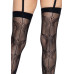 Панчохи-сітка зі швом ззаду Leg Avenue Butterfly back seam this highs One size Black - Фото №4