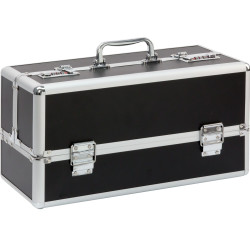 Великий кейс для зберігання секс-іграшок BMS Factory Large Lokable Vibrator Case Black,кодовий замок