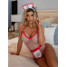 (SALE) Костюм медсестри Leg Avenue Roleplay TLC Nurse One size White - Фото №5