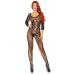 Бодистокинг Leg Avenue Swirl Lace Bodystocking One size Black, ажурная ткань, доступ - Фото №3