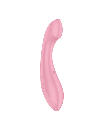 Вібратор для точки G Satisfyer G-Force Pink, 10 режимів + 5 рівнів інтенсивності - Фото №5